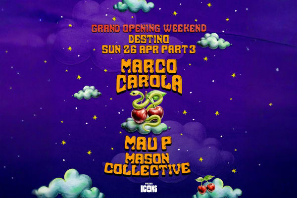 Grand Opening Weekend - Marco Carola at Destino Ibiza