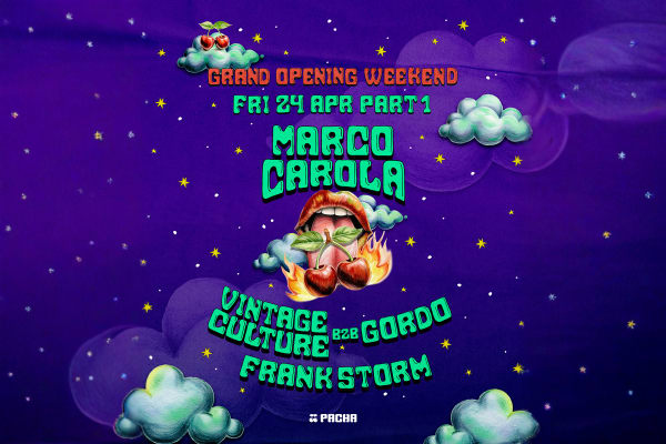 Grand Opening Weekend - Marco Carola at Pacha Ibiza